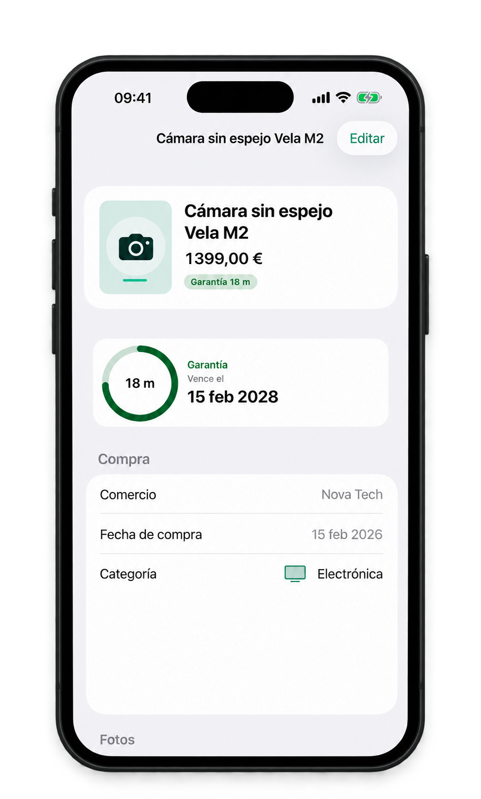 La garantía, a la vista. — TicketTac